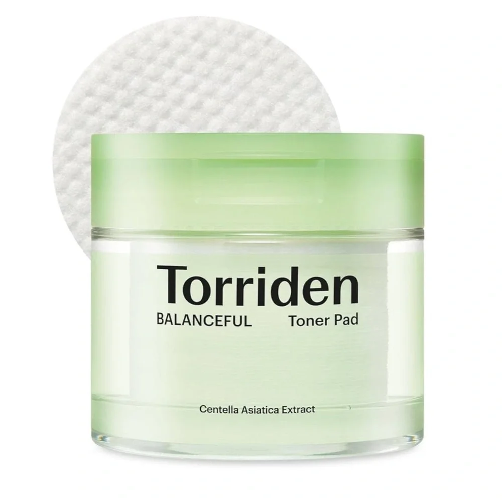 Torriden Balanceful Skin Cica Redness Relief Acne Prone Toner Pad Skincare